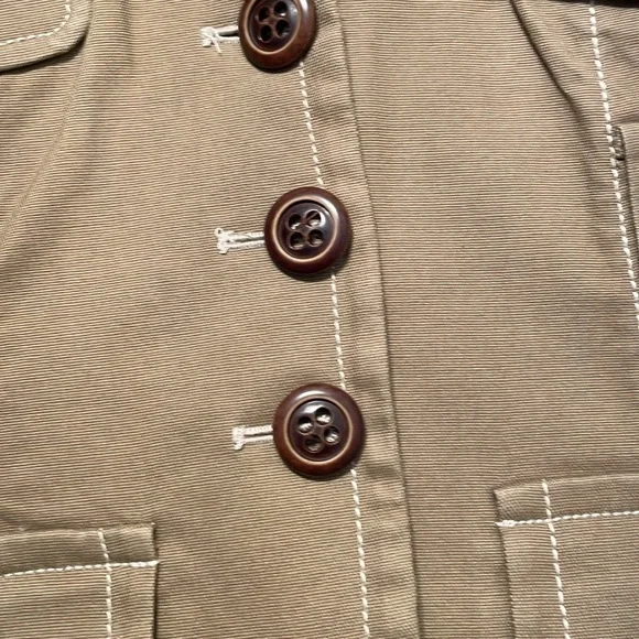 BEBE JACKET CAMEL SIZE 8 - Picture 3 of 10